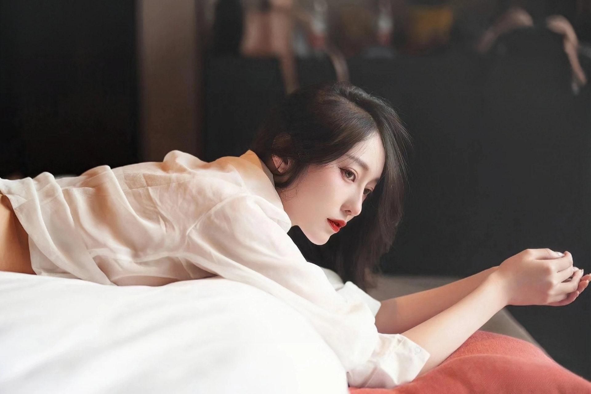 江苏盐城：黄海湿地现“潮汐树”景观 宛如游龙蜿蜒滩涂之上